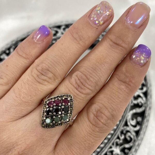 anillo raiz zafir
